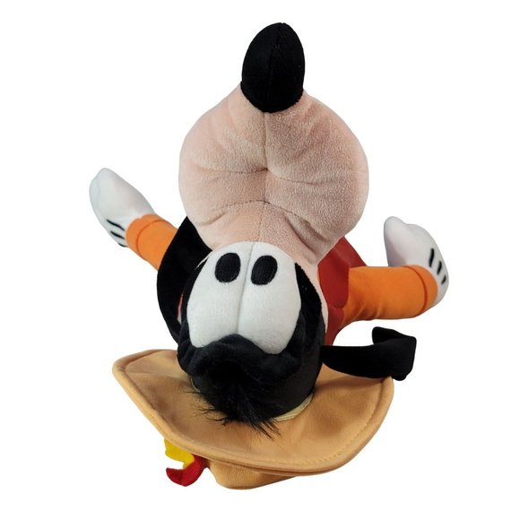Disney Parks Authentic Goofy Plush 22" Gone Fishing Stuffed Animal Hat Vest - Picture 4 of 9